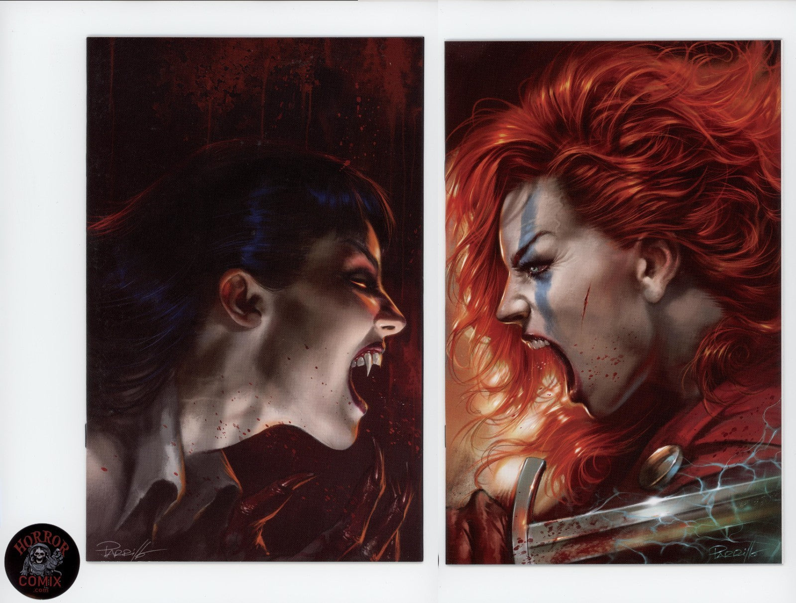 Vampirella #669 & Red Sonja - Thundercats #1 Set Exclusive by Lucio Parillo