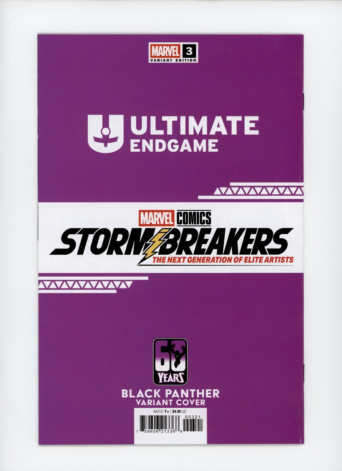 Ultimate Endgame #3B - Scharf Black Panther Variant - 2026