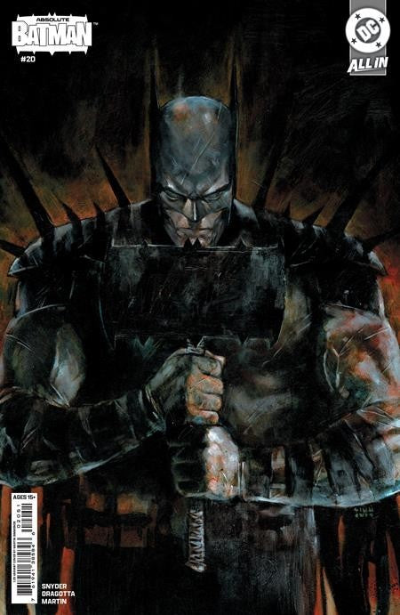 ABSOLUTE BATMAN #20 - INC RATIO 1:25 CVR E - Martin Simmonds - DC - 2026