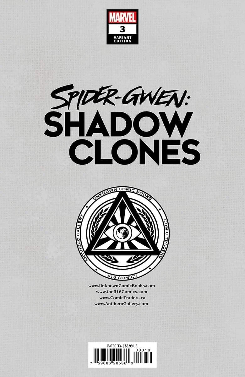 SPIDER-GWEN: SHADOW CLONES #3 KAEL NGU Trade Dress Variant - 2023