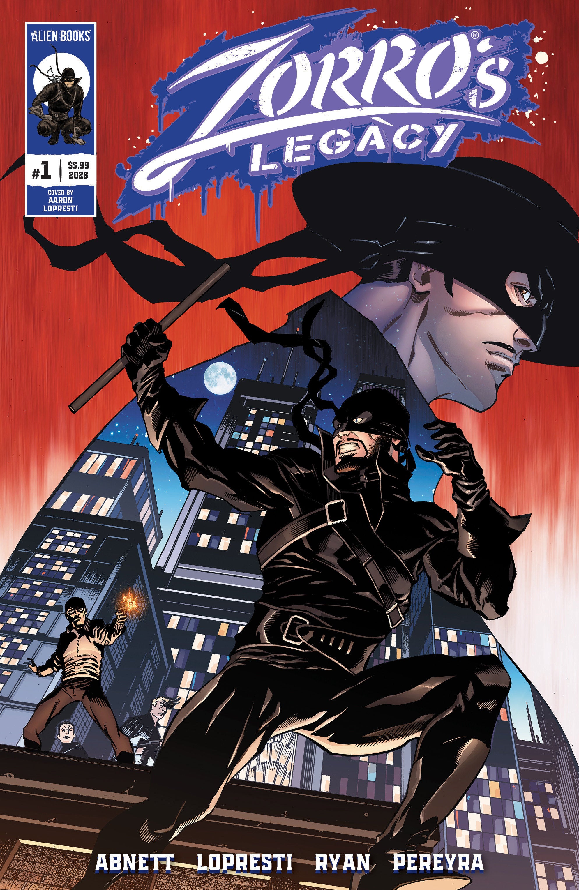 Zorro's Legacy #1 Cover A (Lopresti) #1