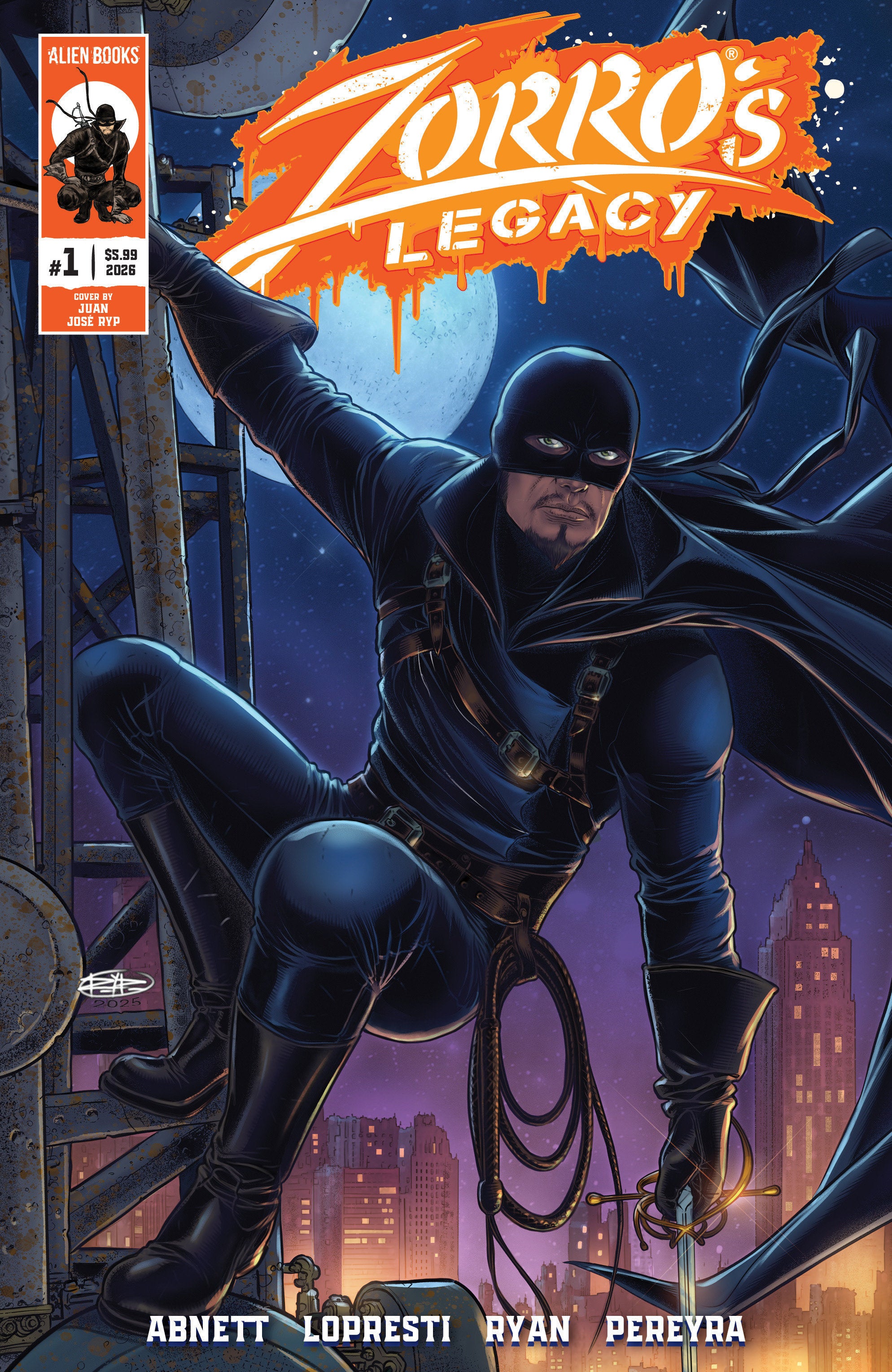 Zorro's Legacy #1 Cover A (Lopresti) #1