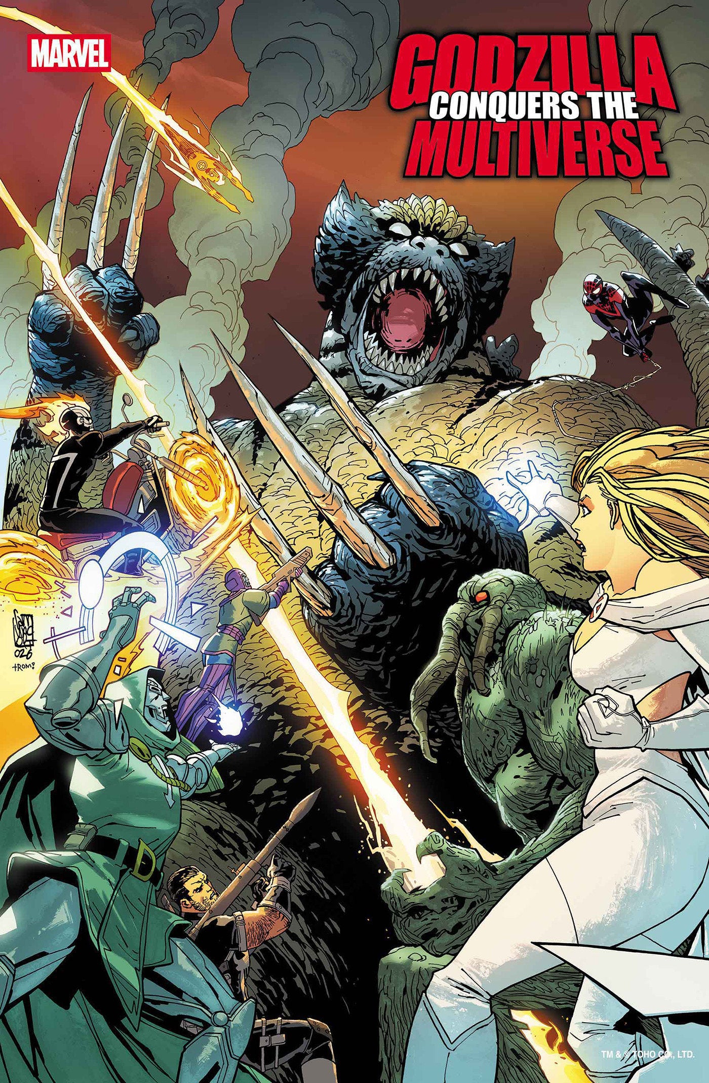 GODZILLA CONQUERS THE MULTIVERSE #1