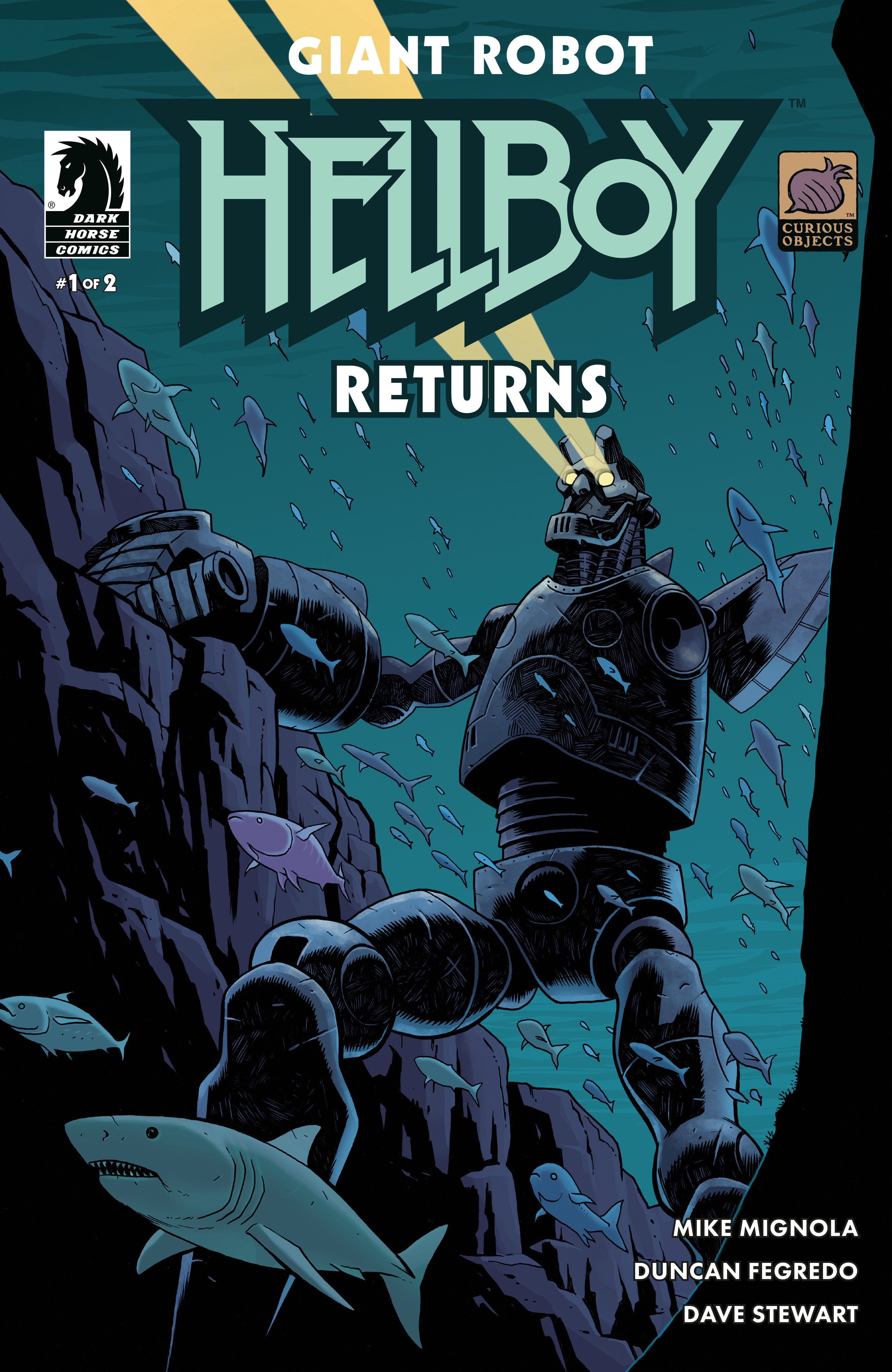 Giant Robot Hellboy Returns