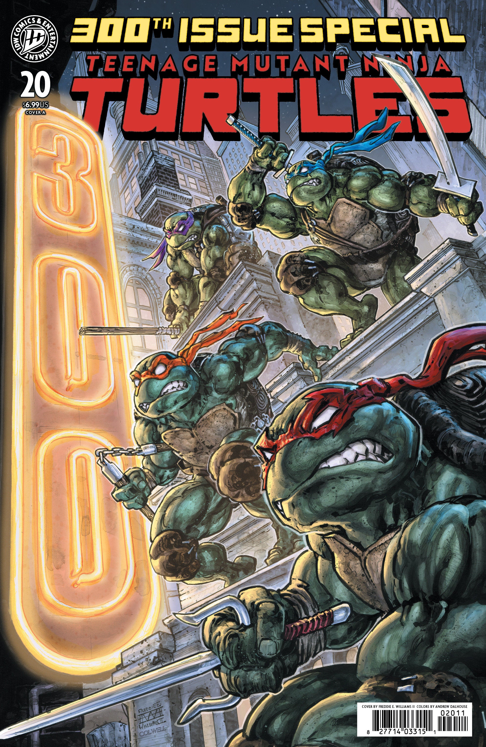 Teenage Mutant Ninja Turtles #20: 300th Issue Special #20
