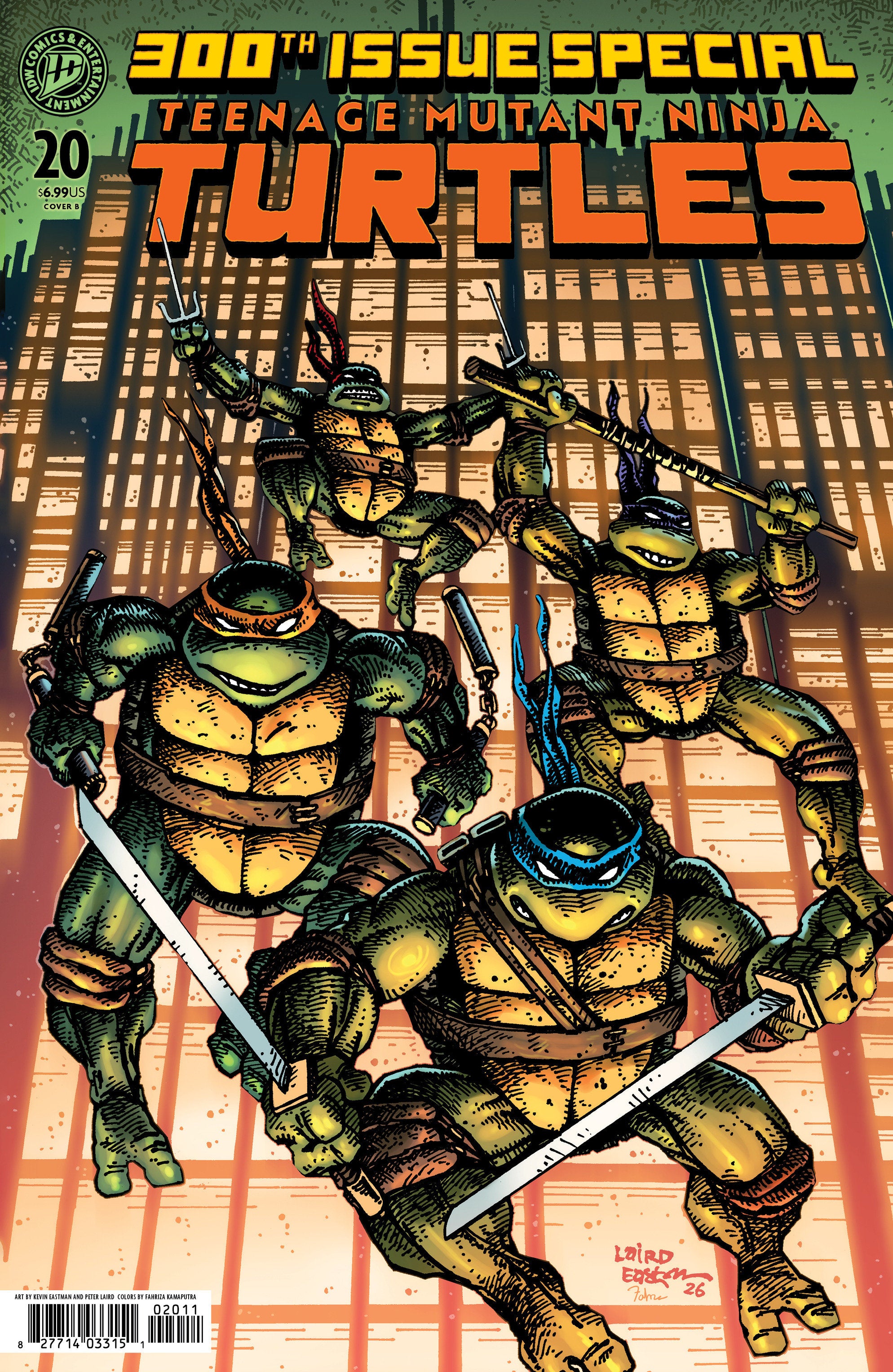 Teenage Mutant Ninja Turtles #20: 300th Issue Special #20