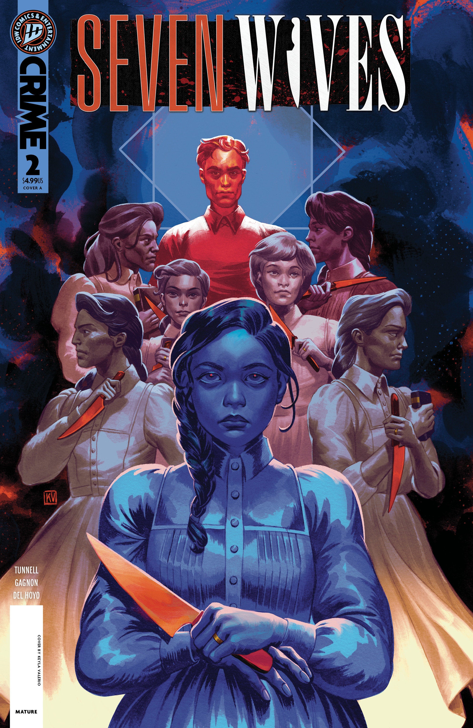 Seven Wives Cover A (Valerio) #2