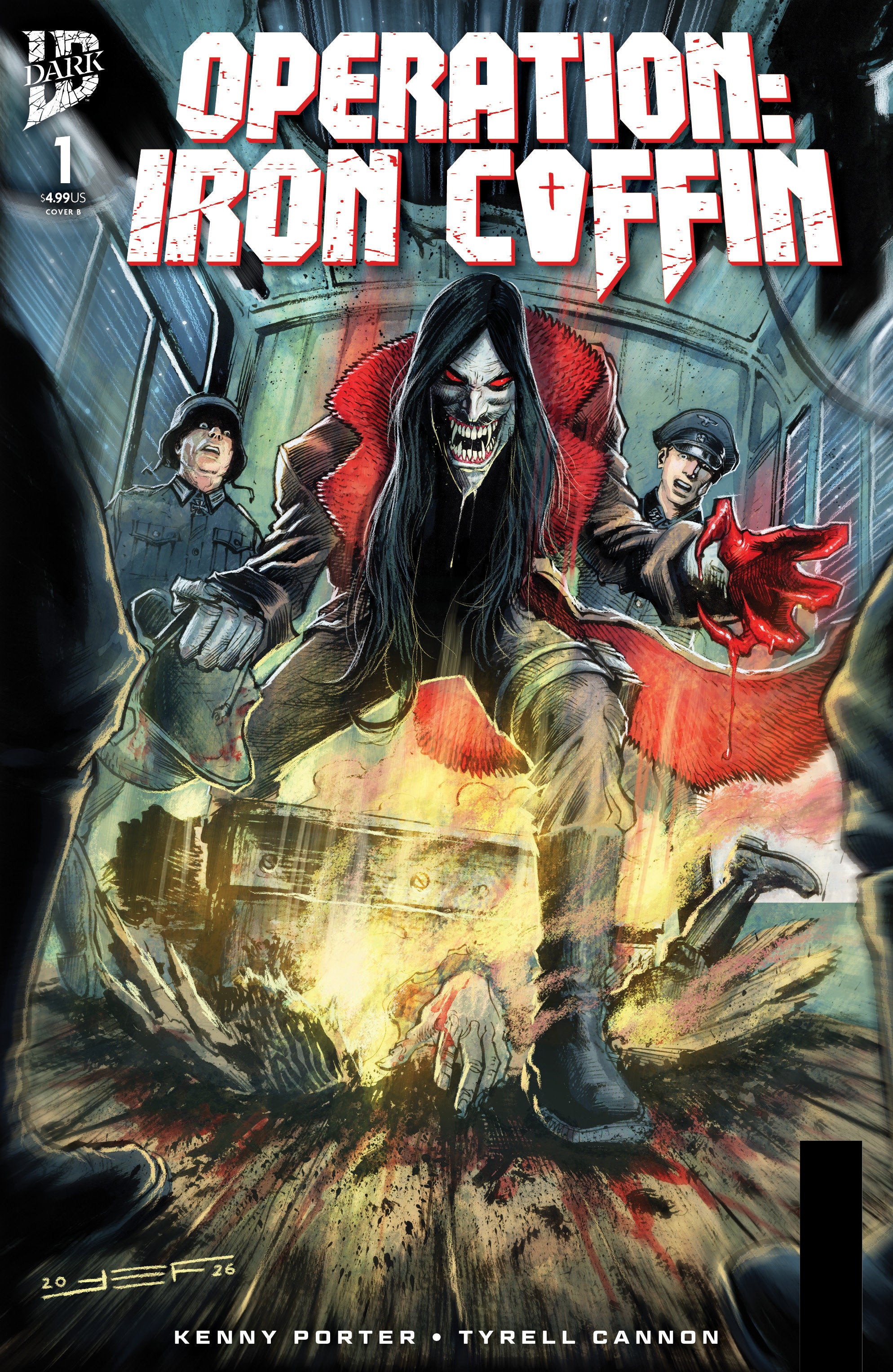 Operation: Iron Coffin #1 Variant B (Ferreyra) #1