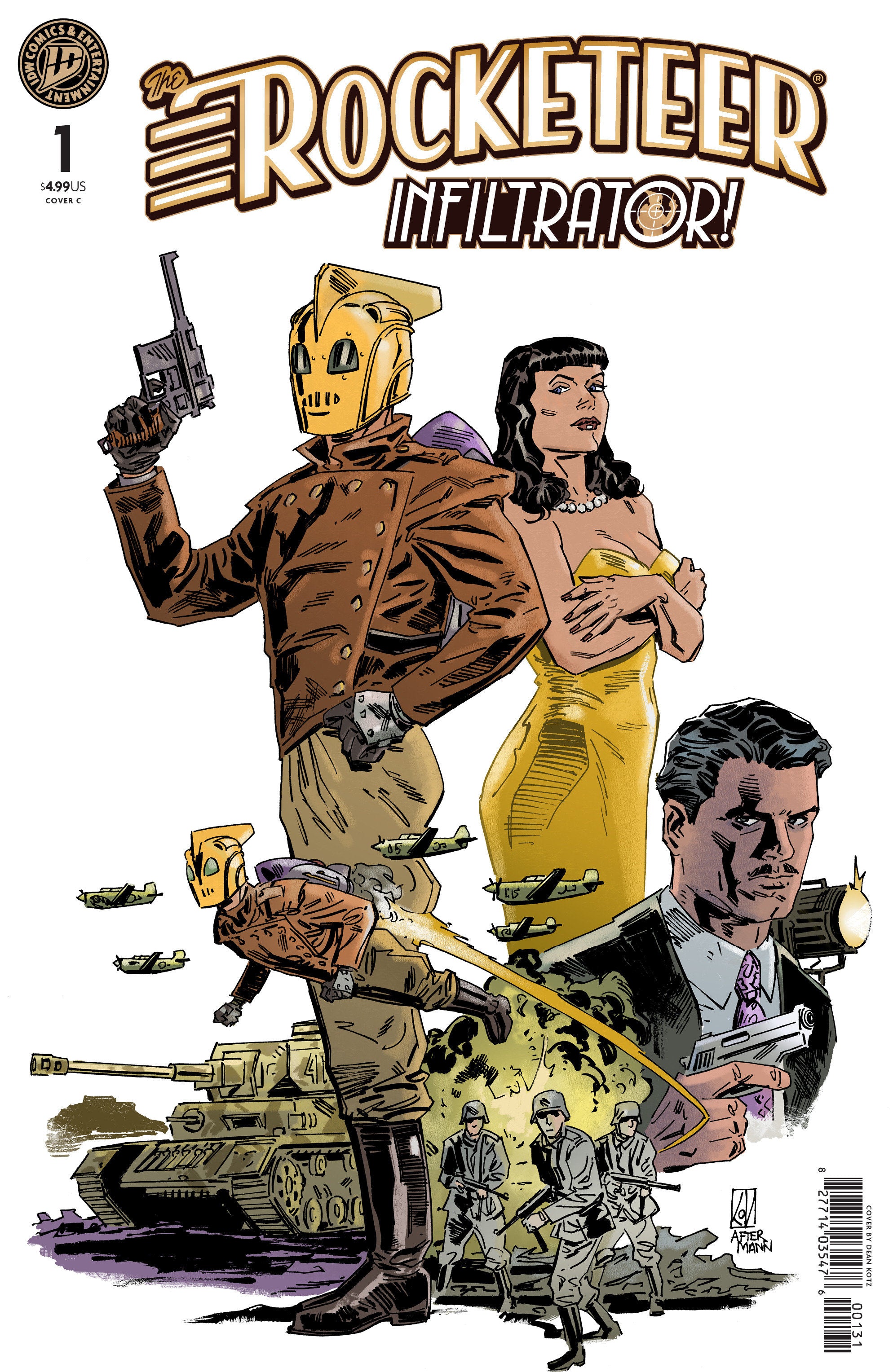 The Rocketeer: Infiltrator! #1 Cover A (Hardman) #1
