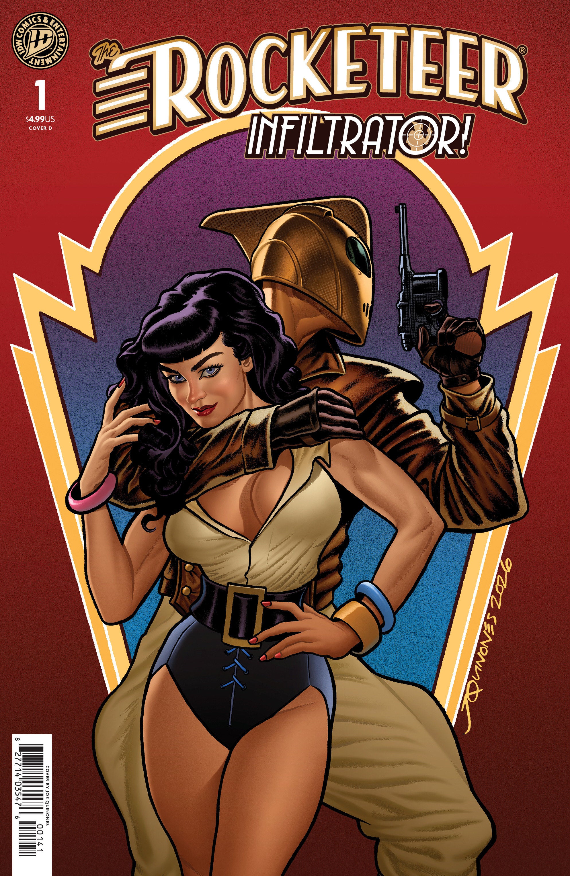 The Rocketeer: Infiltrator! #1 Cover A (Hardman) #1