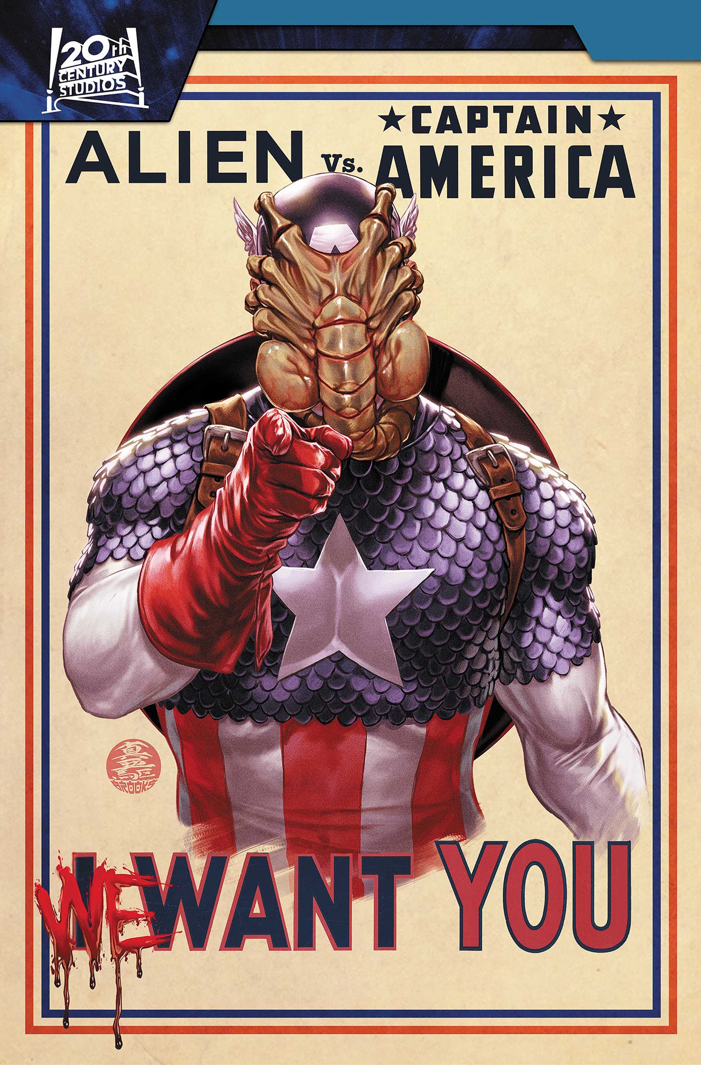 ALIEN VS. CAPTAIN AMERICA #1
