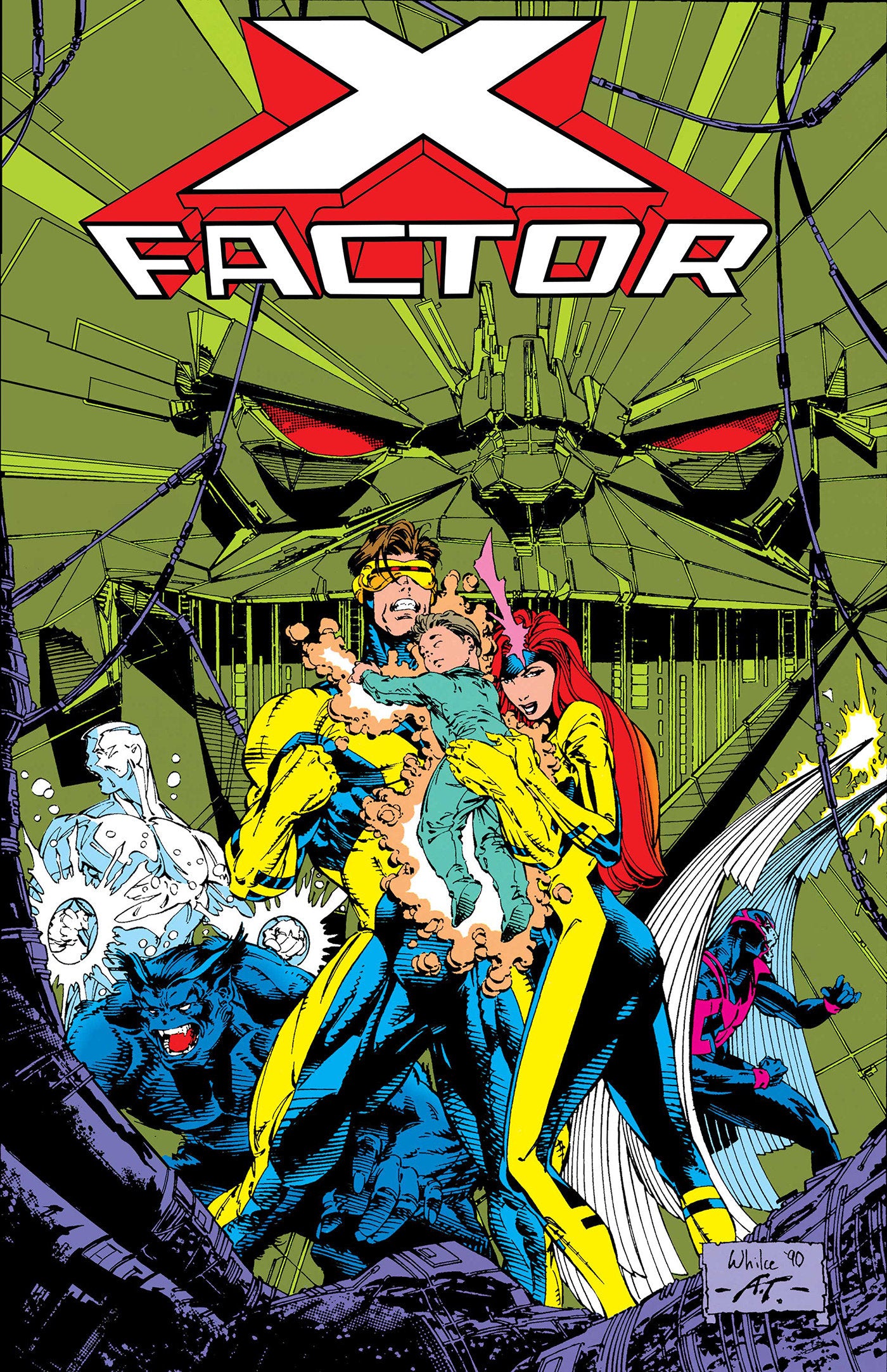 X-Factor: The Original X-Men Omnibus Vol. 3 Whilce Portacio Cover #3