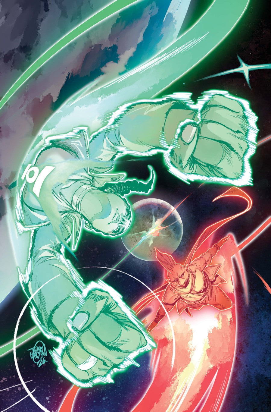 Absolute Green Lantern 14A - Jahnoy Lindsay