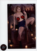 Duty Calls Girls 3 "Hex Appeal" Exclusive Topless #22/60 By: Nathan Lorenzana (minor damage)
