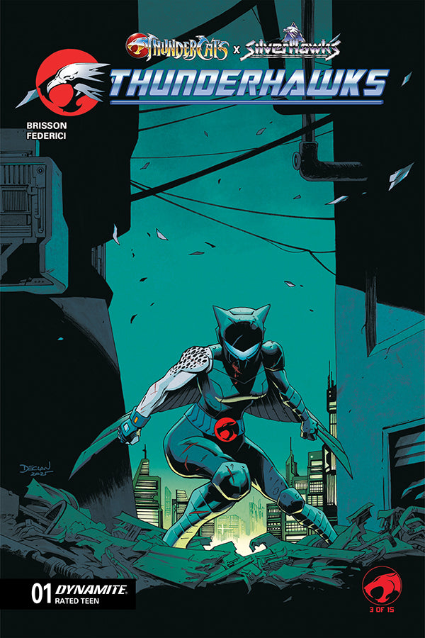 Thundercats X Silverhawks: Thunderhawks 1B - Declan Shalvey