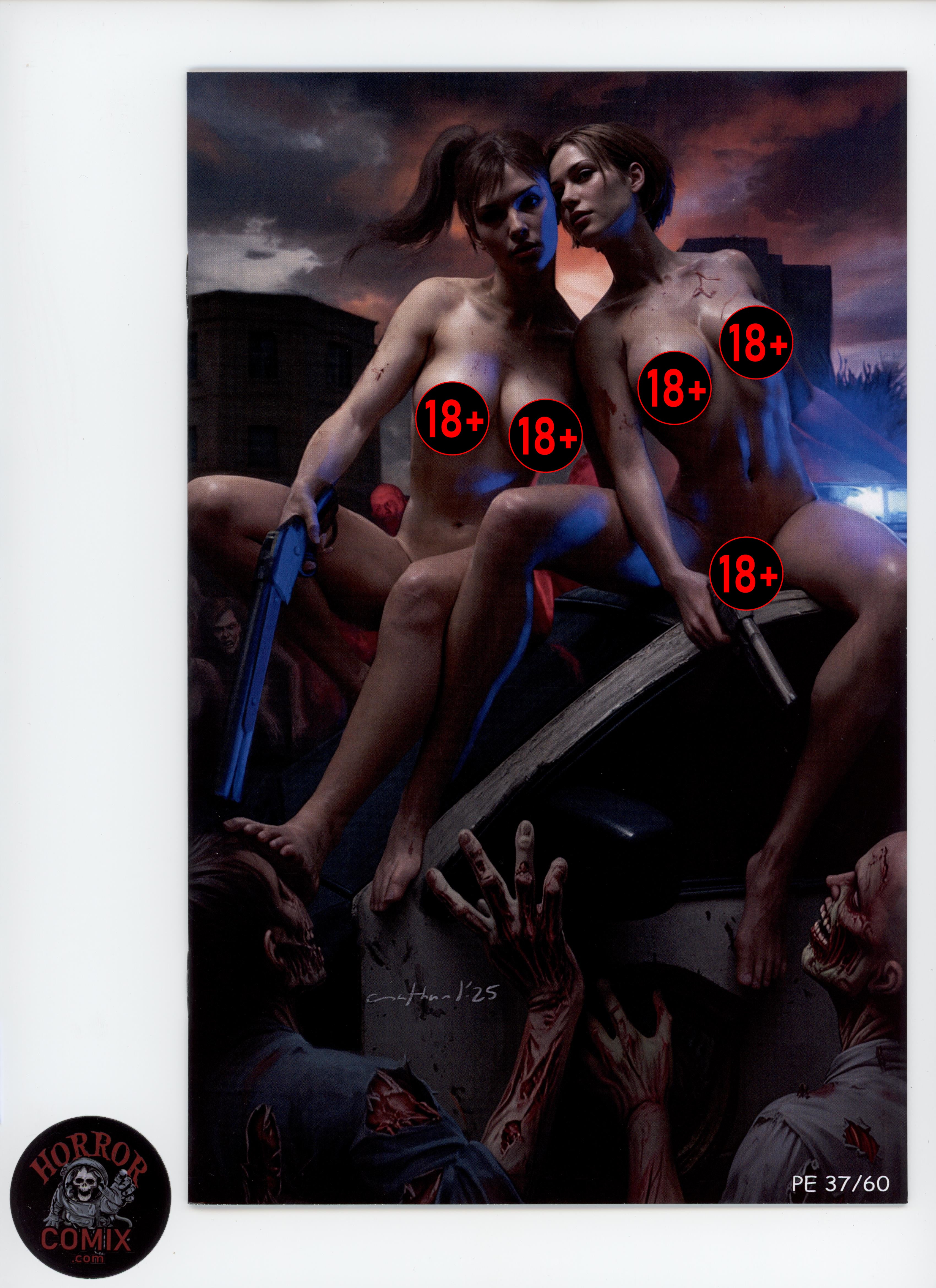 Duty Calls Girls 3 "Zombie Duo" PE Exclusive By Nathan Lorenzana